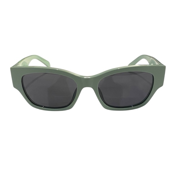 Celine Monochroms CL40197U 54MM Square Acetate Frame Smoke Lens SunglassesW/Case - Picture 3 of 8